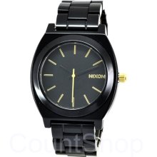 Nixon Time Teller Acetate A327 All Black/Gold