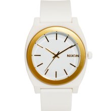 Nixon Time Teller P White & Gold Watch White/gold