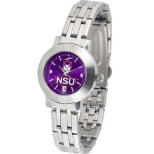 Northwestern Demons Women's Modern Stainless Steel Watch