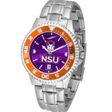 Northwestern State Demons NSU Mens Competitor Anochrome Watch