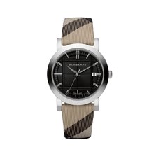 Nova Check Fabric Strap Women Watch