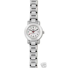 Nurse / Nursing Chrome Bracelet Watch Military Time