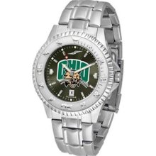 Ohio University Bobcats OU NCAA Mens Steel Anochrome Watch ...