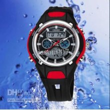 Ohsen Brand Original Watches Mens Dive Sport Led Men Digital Quartz