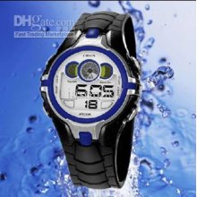 Ohsen Led Men Sport Digital Watch Women Waterproof Children Wrist Wa