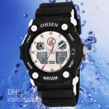 Ohsen Men Dive Watches Mens Sport Digital Children Designer Women Ca