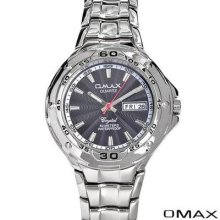 Omax Gents Day / Date Watch Model Dbz001 - Product Id V8003-8