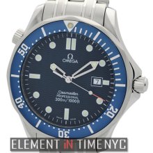 Omega Seamaster James Bond 300 M Stainless Steel Blue Dial Quartz