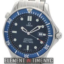 Omega Seamaster James Bond 300 M Quartz Steel 41mm Blue Dial 2541.80.00