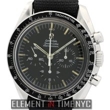 Omega Speedmaster Chronograph Stainless Steel 40mm Black Dial 145.022-68 St