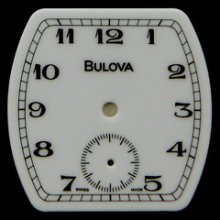 Original Bulova Watch Dial Men's Peseux 7001