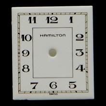 Original Vintage Hamilton Watch Dial Ladie's