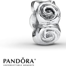 Pandora Spacer Roses Sterling Silver- Sterling Silver