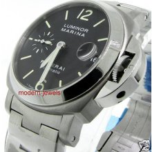 Panerai Luminor Pam 298 Watch 40 Mm Bracelet Model Stainless Steel