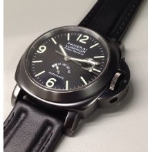 Panerai Pam 28b Pvd Power Reserve - Discontinued & Super Rare