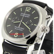 Panerai Radiomir Chronograph 42 Mm Stainless Steel Watch Pam 369