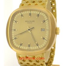 Patek Philippe 3587/2 18K Y Gold Jumbo Beta Quartz