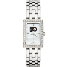 Philadelphia Flyers Women's Steel Band Allure Watch