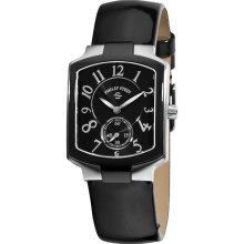 Philip Stein Women's Classic Black Leather Strap Watch