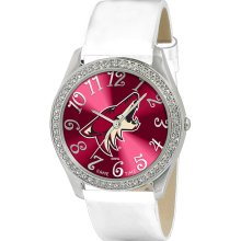 Phoenix Coyotes Glitz Wht Watch