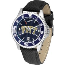 Pittsburgh Panthers Competitor AnoChrome Poly/Leather Band Watch