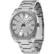 Police 12698jsu/61m Enforce X Gents Stainless Steel Analog Date Display Watch