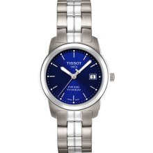 PR 100 Titanium Ladies Blue Quartz Classic Watch T0493104404100