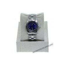 Pre-Owned Tag Heuer Aquaracer WN1312 Womens Blue Dial Ladies Watch