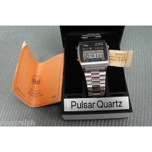 Pulsar Jj001 Y702-5009 Lcd Stopwatch, Counter Lap Split Cal. Chrono All Tags