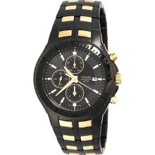 Pulsar Men's Pf8223 Chronograph Black Ion Finish Wrist Watch Cal 7t92 & Ym92 Bn