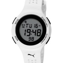 PUMA 'Faas 200' Digital Sport Watch White