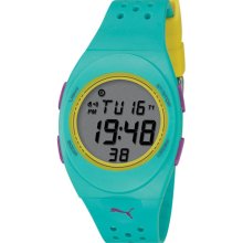 PUMA 'Faas 250' Digital Sport Watch Turquoise