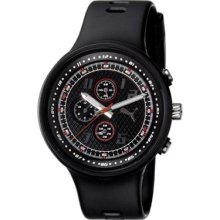 Puma Straps Slick Chronograph Black Dial Men's watch #PU910401001