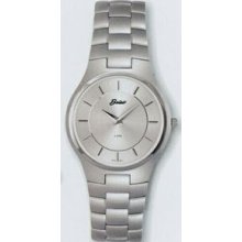 Quartzline Classic Men`s 3 Atm Super Slim Series Silver Watch