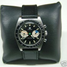 Rare 60's Tissot Seastar Chronograph Black Dial Man's