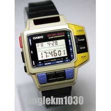 Rare Vintage Casio Cmd-10 Remote Controller Digital Watch Japan Used