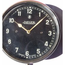 Rare Wwii Jaeger Aircraft Cockpit Watch,luminor Hands,working Order.