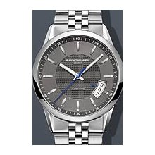 Raymond Weil Freelancer Automatic 38mm Watch - Grey Dial, Stainless Steel Bracelet 2770-ST-60021 Sale Authentic