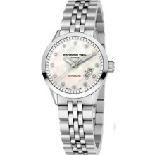 Raymond Weil Women's 2430-st-97081 Freelancer Mop Dial Watch 29mm Case