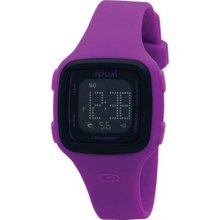 Rip Curl Women's Candy Digital Watch Black Dial with Purple Band