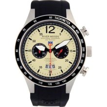 River Woods Men's RWC 1 M OPD SCB Chronograph Black Watch ...