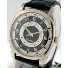 Rolex Cellini Danaos $10,400.00 18k White Gold Gent's 38mm Watch.