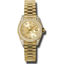 Rolex Datejust President 179158 CHDP Womens Watch