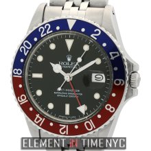 Rolex GMT-Master Vintage Pepsi Bezel Black Crackled 'Spider' Dial