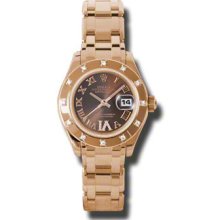 Rolex Lady Pearlmaster Everose 80315 BRRD Watch