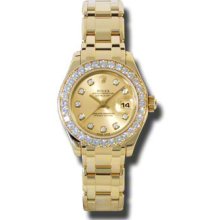 Rolex Masterpiece Oyster Perpetual 80298 CHD WOMEN WATCH