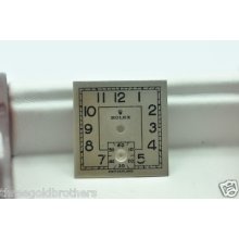 Rolex Original Square Silver Dial