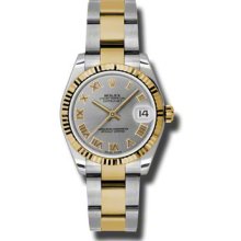 Rolex Oyster Perpetual Datejust 178273 gro Women's Watch