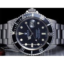 Rolex Submariner Date Transitional 16800 stainless steel watch price