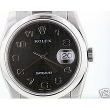 Rolex Watch 116200 Mens Datejust Stainless Steel Unworn Yr2012 Box Warranty Card